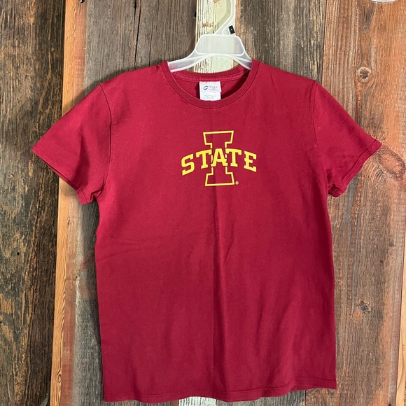 Port and Company Tops - Iowa State University Cyclones Short Sleeve Tee ladies - size medium
